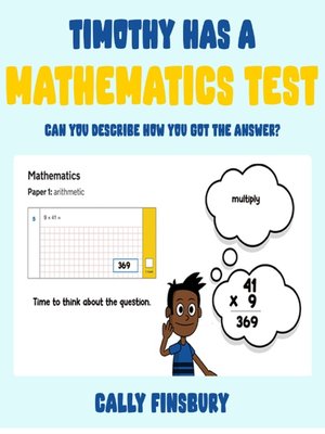 cover image of Timothy Has a Mathematics Test